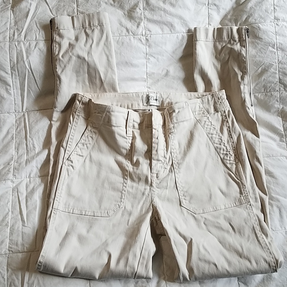 J Crew sateen pants